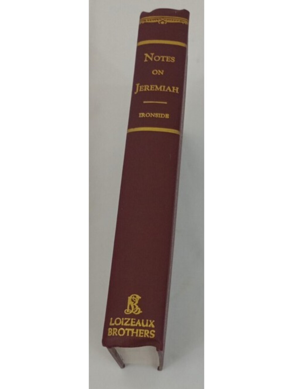 NOTES on Jeremiah Prophecy & Lamentations by Henry A. Ironside...